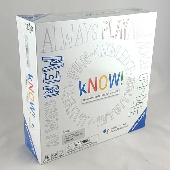 Ravensburger kNOW The Always Up-To-Date Quiz Game Google  Assistant - Picture 13 of 13